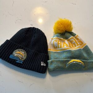 LA Los Angeles Chargers Beanie Set NFL kids youth great condition